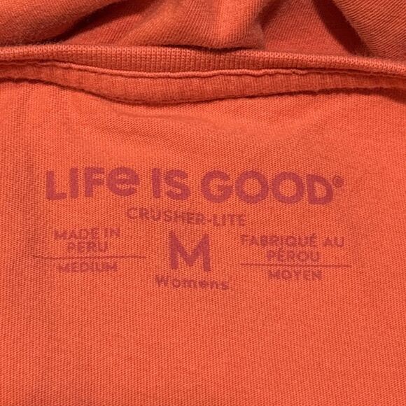 Life Is Good Glow Through What You Go Through Crusher Lite T-Shirt Womens Medium - Picture 14 of 16